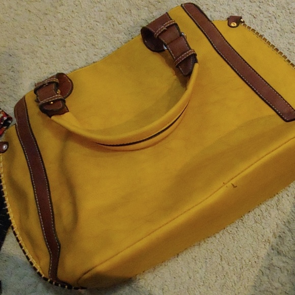 ☕Mustard yellow hobo bag - Picture 3 of 8